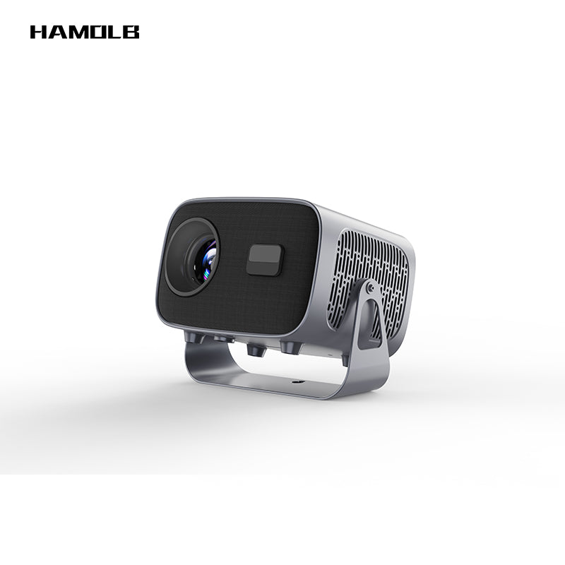 HA10C Portable Android 11 Indoor 360 degree rotation Smart LCD projector,multimedia projector,home theater
