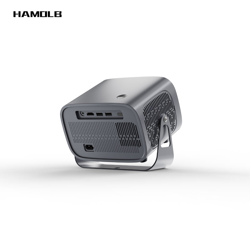 HA10C Portable Android 11 Indoor 360 degree rotation Smart LCD projector,multimedia projector
